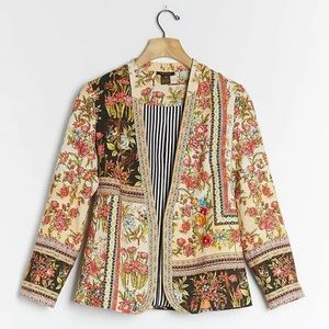 Floral Multicolor Women's Jacket
